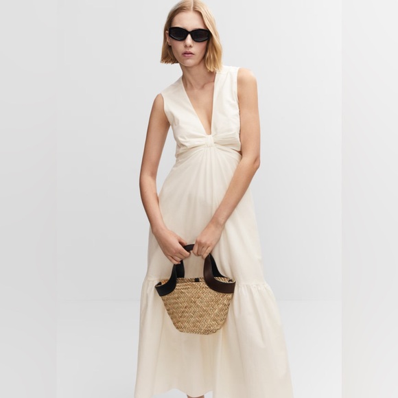 Mango Knot dress with openings - Picture 5 of 8